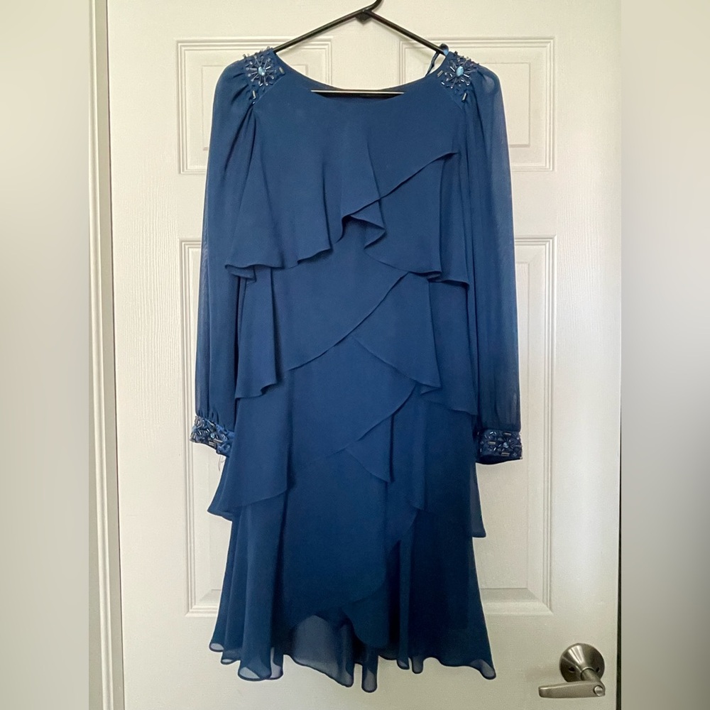Blue party dress